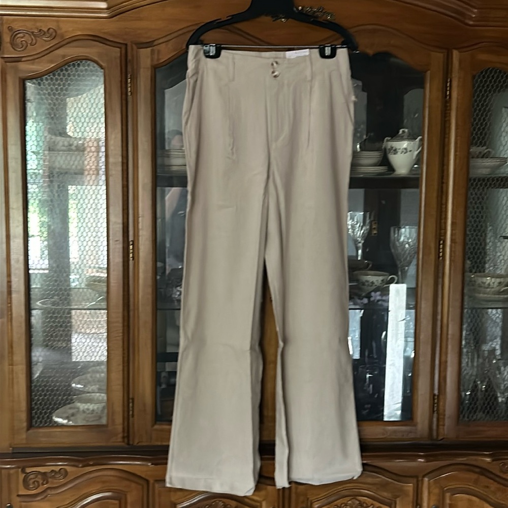 Wide leg linen pants - Picture 2 of 6